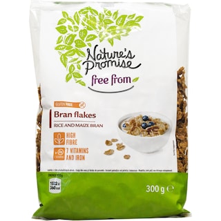 Nature's Promise | Fulgi orez si tarate porumb 300g