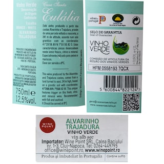 Casa Santa | Vin alb Eulalia vinho verde trajadura 0.75l