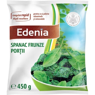 Edenia | Spanac frunze portii 450g