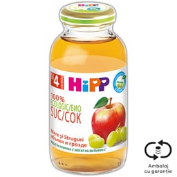 Hipp | Suc bio de mere si struguri 200ml