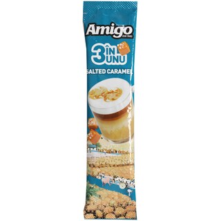 Amigo | Cafea instant 3in1 caramel sarat 13g