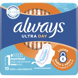 Always | Ultra | Absorbante Normal 10 bucati
