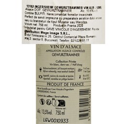 Cave Ingersheim | Vin alb 750ml