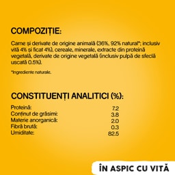 Pedigree | Hrana umeda caine vita la conserva 400g
