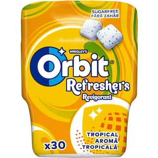 Orbit | Guma de mestecat Tropical 67g
