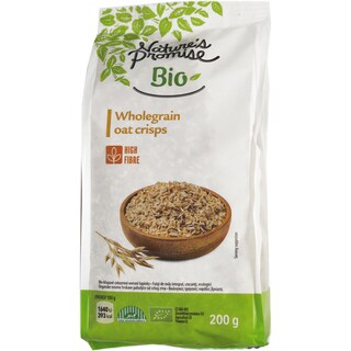 Nature's Promise Bio | Fulgi de ovaz integral, crocanti, ecologici 200g