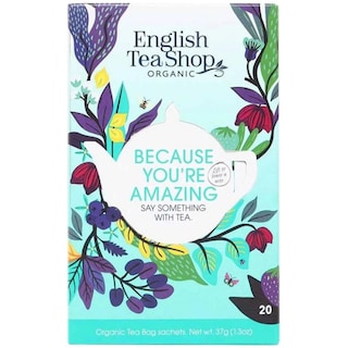 English Tea Shop | Ceai bio Because You're Amazing, 20 plicuri 37g