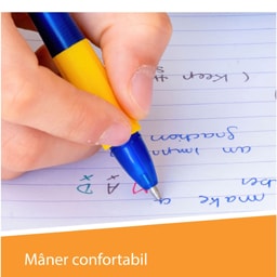 Bic | Roller cu gel termosensibil, varf mediu 0.7 mm, cerneala albastra + 2 rezerve