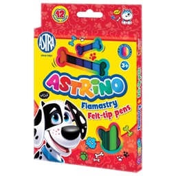 Astra | Carioci scolare, 12 culori, diverse modele