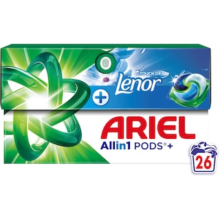 Ariel | Detergent Touch of Lenor, 26 capsule