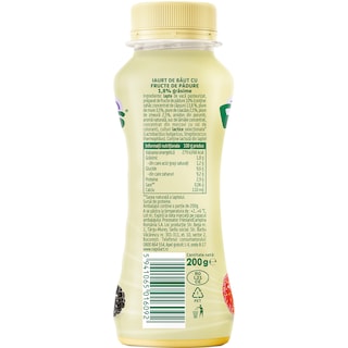 Napolact | Pofticios | Iaurt de baut cu fructe de padure 200g
