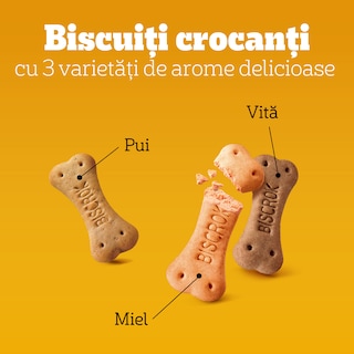 Pedigree | Biscrok | Hrana complementara pentru caini adulti 200g