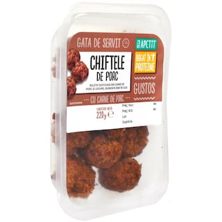 Mega Apetit | Chiftele de porc 220g