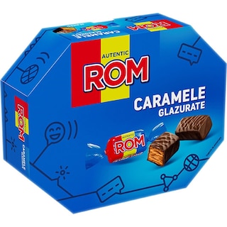 Rom | Caramele glazurate 195g