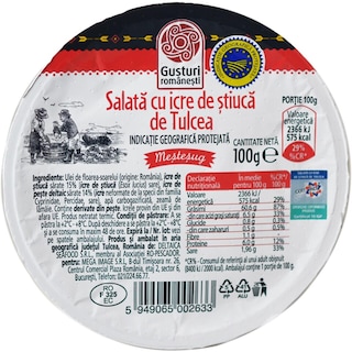 Gusturi romanesti | Salata cu icre de stiuca 100g