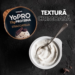 YoPRO | Iaurt bogat in proteine Stracciatella 160g