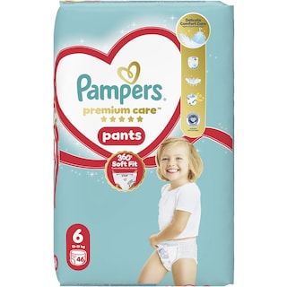 Pampers | Scutece chilotel bebelusi Marimea 6, 13-18 kg, 46 buc