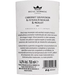 Sceptrus | Vin rosu Cabernet Sauvignon, Feteasca Neagra & Merlot 750ml