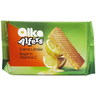 Alka | Alfers | Napolitane cu crema de lamaie 170g