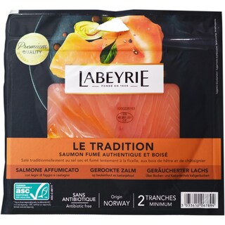 Labeyrie | Somon afumat gourmet felii 75g