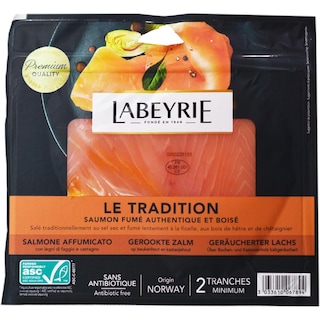 Labeyrie | Somon afumat gourmet felii 75g