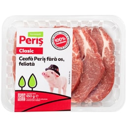 Ceafa de porc fara os, feliata 650g