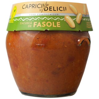 Capricii si Delicii | Zacusca de fasole 550g