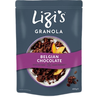 Lizi's | Granola cu ciocolata belgiana 400g