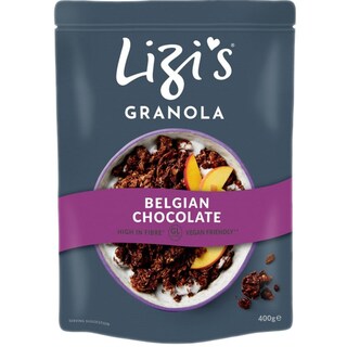 Lizi's | Granola cu ciocolata belgiana  400g