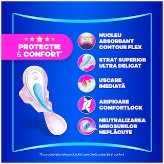 Always | Platinum | Absorbante marimea 3 Ultra Night, 22 bucati