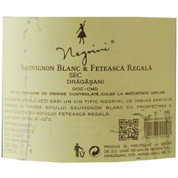 Negrini | Vin alb Sauvignon Blanc & Feteasca Regala 0.75l
