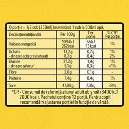 Maggi | Baza pentru mancaruri cu gust de legume, 6 cuburi 60g
