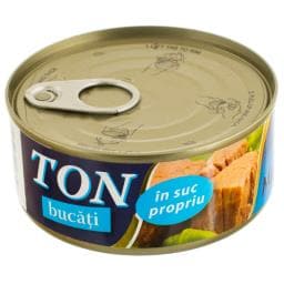 Ton bucati in suc propiu 160g