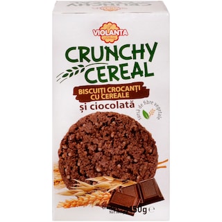 Violanta | Biscuiti cu cereale si ciocolata 150g