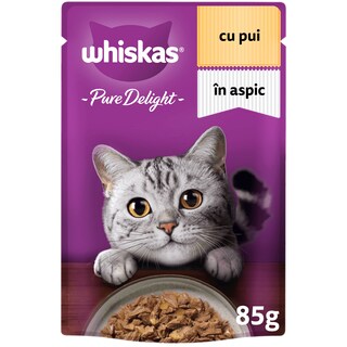 Whiskas | Casserole | Hrana umeda cu pui pentru pisici 85g