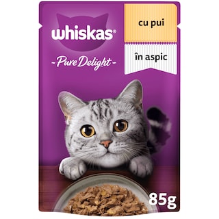 Whiskas | Casserole | Hrana umeda cu pui pentru pisici 85g