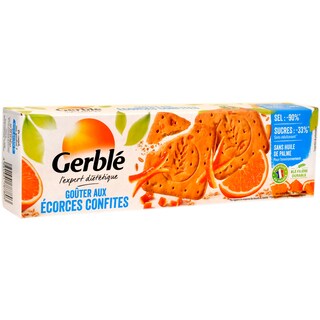 Gerble | Biscuiti cu coji de citrice confiate  360g
