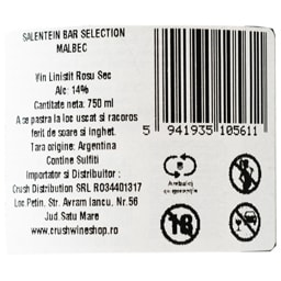 Salentein | Vin rosu sec Malbec 0.75L