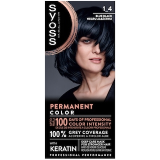 Syoss | Vopsea par Negru albastrui 1-4