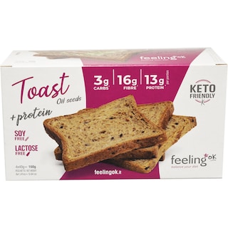 Feeling Ok | Paine toast cu seminte 160g