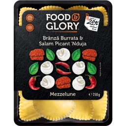 Mezzelune cu branza burrata & salam picant 'Nduja 250g