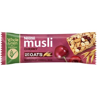 Nestle | Baton de cereale cu musli si cirese 35g