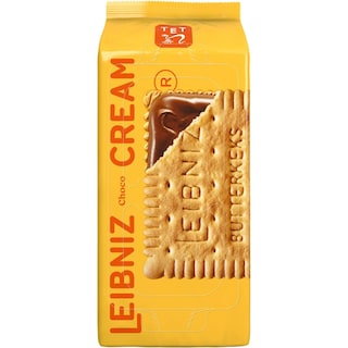 Leibniz | Sandwich biscuiti cu unt si umplutura de crema de ciocolata 190g