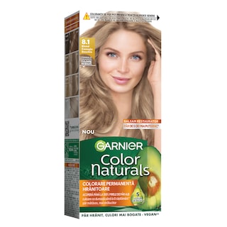 Garnier | Color Naturals | Vopsea de par blond cenusiu deschis 8.1