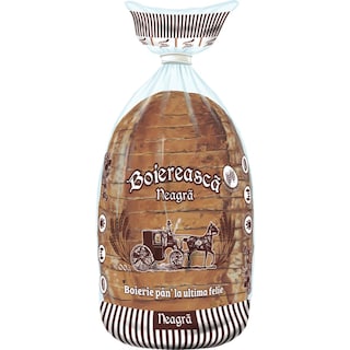 Vel Pitar | Paine feliata Boiereasca neagra 700g