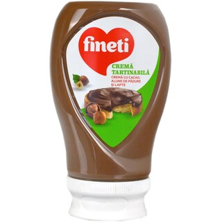Fineti | Crema tartinabila cu cacao, alune de padure si lapte 380g