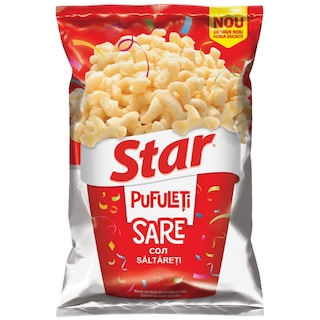 Star | Pufuleti saltareti cu sare 80g