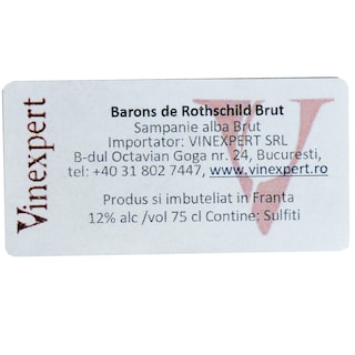 BARONS DE ROTHSCHILD | Sampanie Blanc de Blancs 750ml