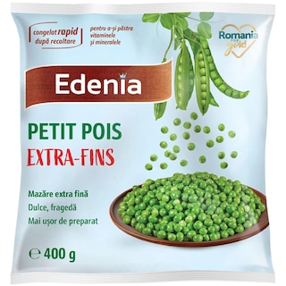 Edenia | Mazare extra fina congelata 400g