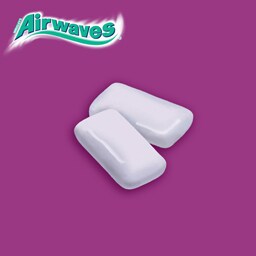 Airwaves | Guma de mestecat fara zahar cu arome de mentol si coacaze negre, 46 buc, 64g